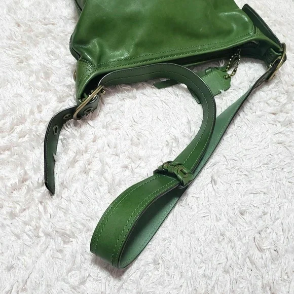 Vintage coach 11422 bleecker large duffle bag leaf green - Picture 4 of 8